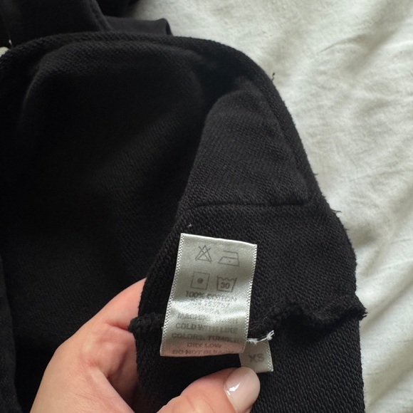 Madhappy Black Hoodie with Tag Detail - Picture 3 of 6